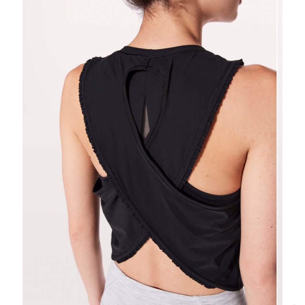 Fast As Light Crop Tank